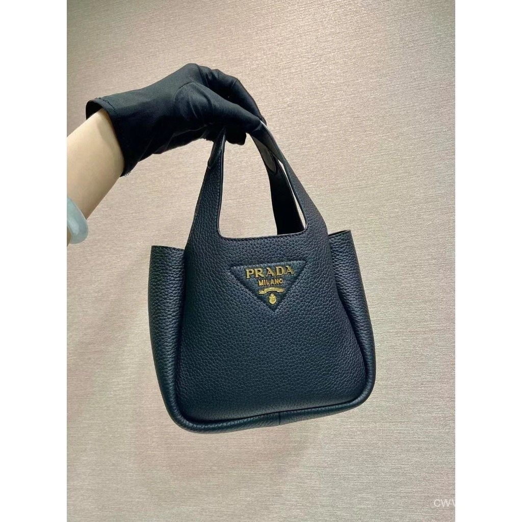 [Original Leather] PRADA PRADA mini mini Version Vegetable Basket Cow ...