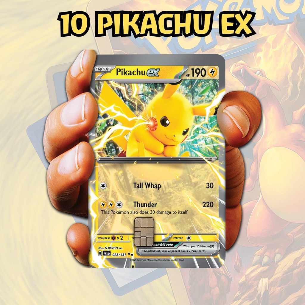 TBF TNG / Bank Card Pokemon Skin Sticker | Touch 'n Go, Debit & Credit Card  Sticker | 16 Trendy Pokemon Cartoon Designs | Shopee Malaysia