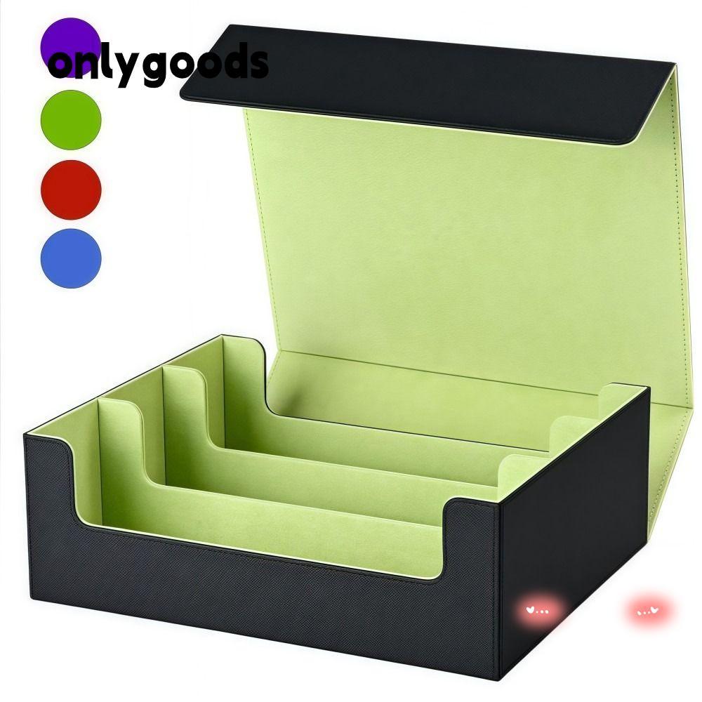 ONLYGOODS Trading Card Storage Box, 1800+ Magnetic Closure Commander ...