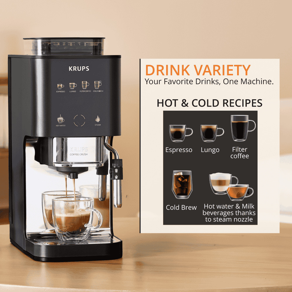 [New Launch] KRUPS Coffee Crush Experience | KRUPS Coffee Crush Extra ...