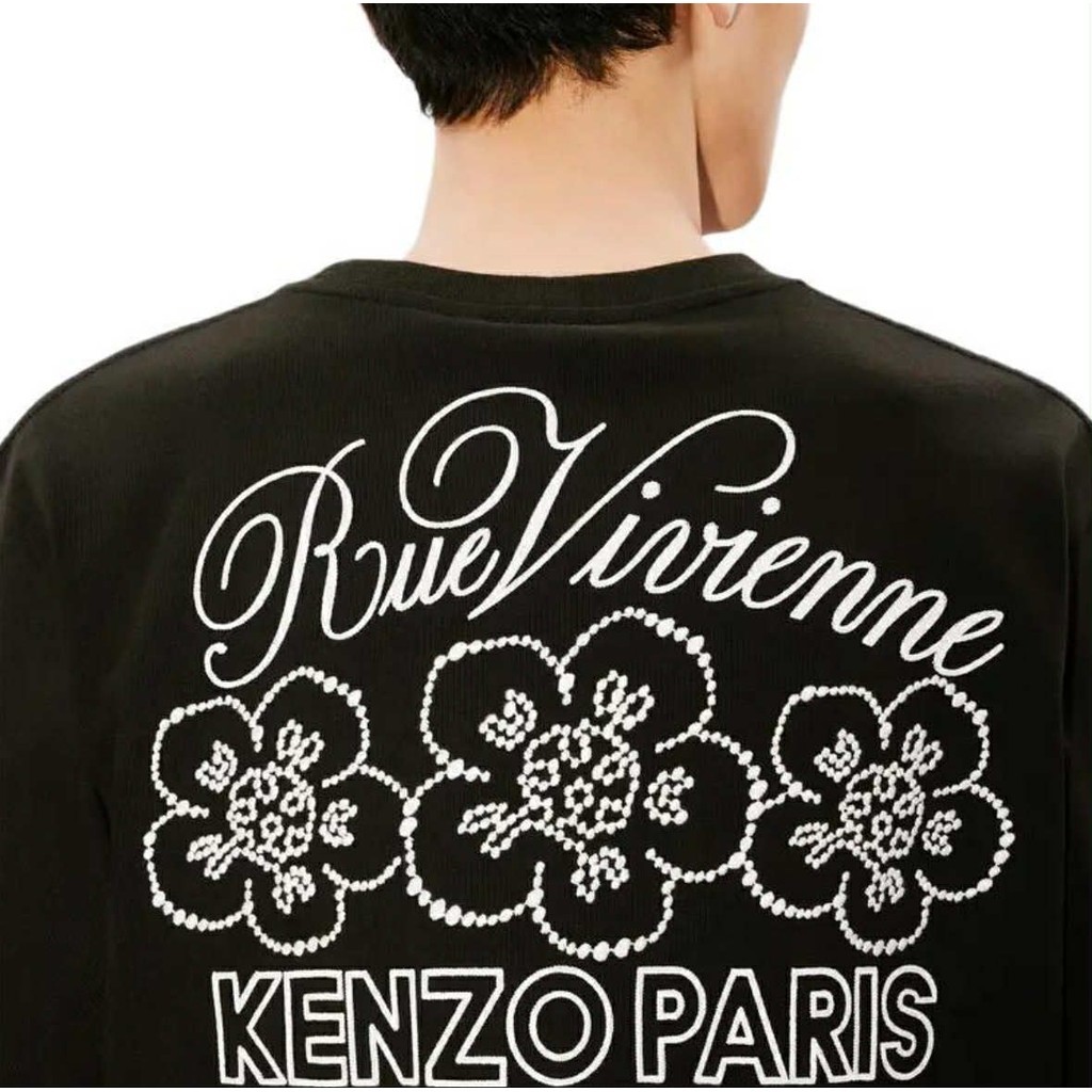 KENZO Classic Letter Print Casual All-Match Classic Style T-Shirt Men ...