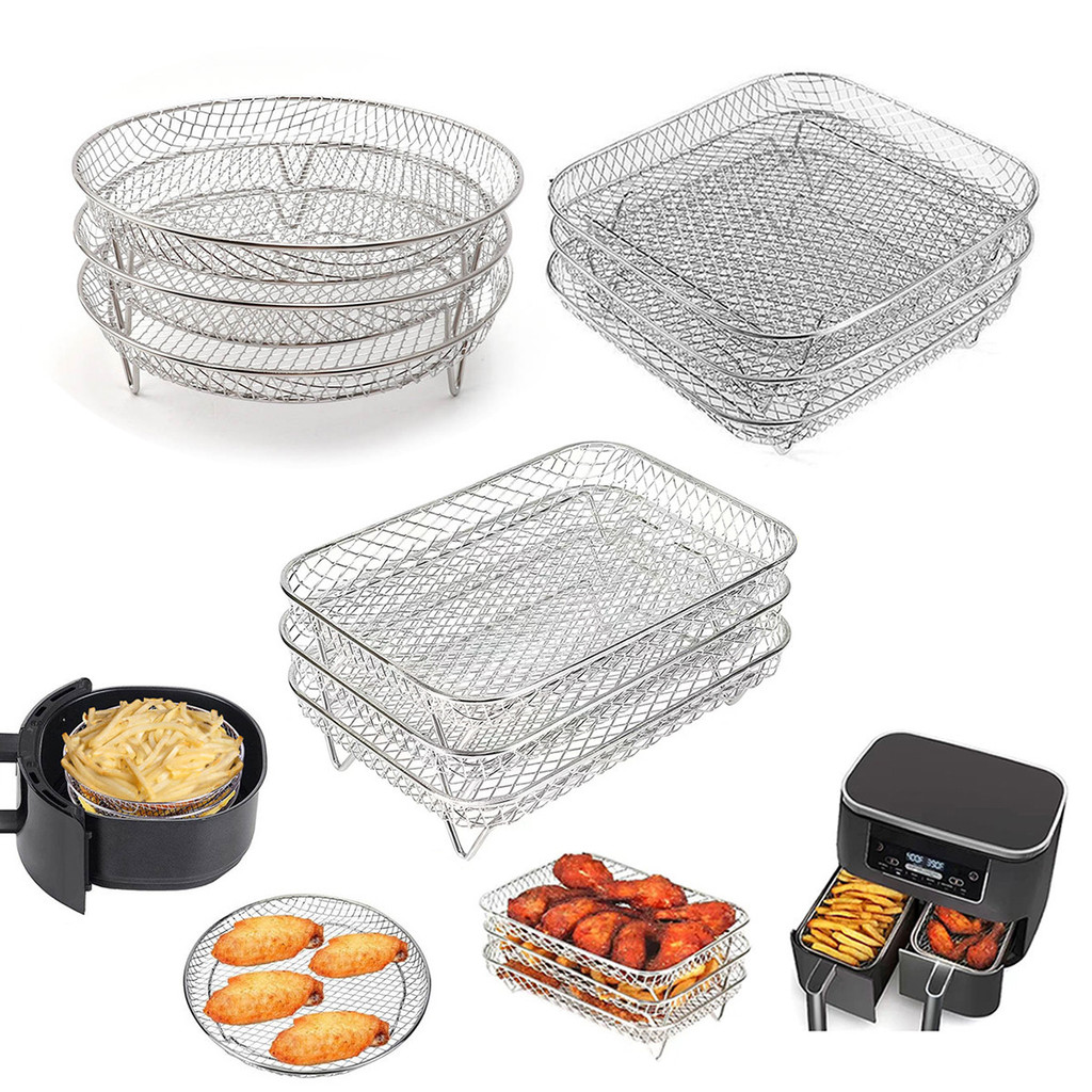 Stainless Steel Drying & Baking Rack – Thick Wire Cooling Rack – Multi ...