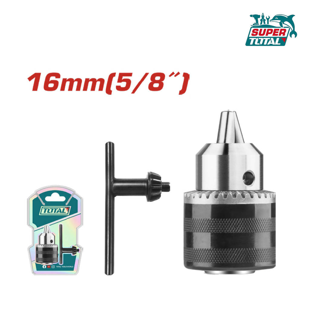 [ TOTAL ] (TAC451601) Key Chuck 16mm (5/8 Inch) | Heavy Duty ...