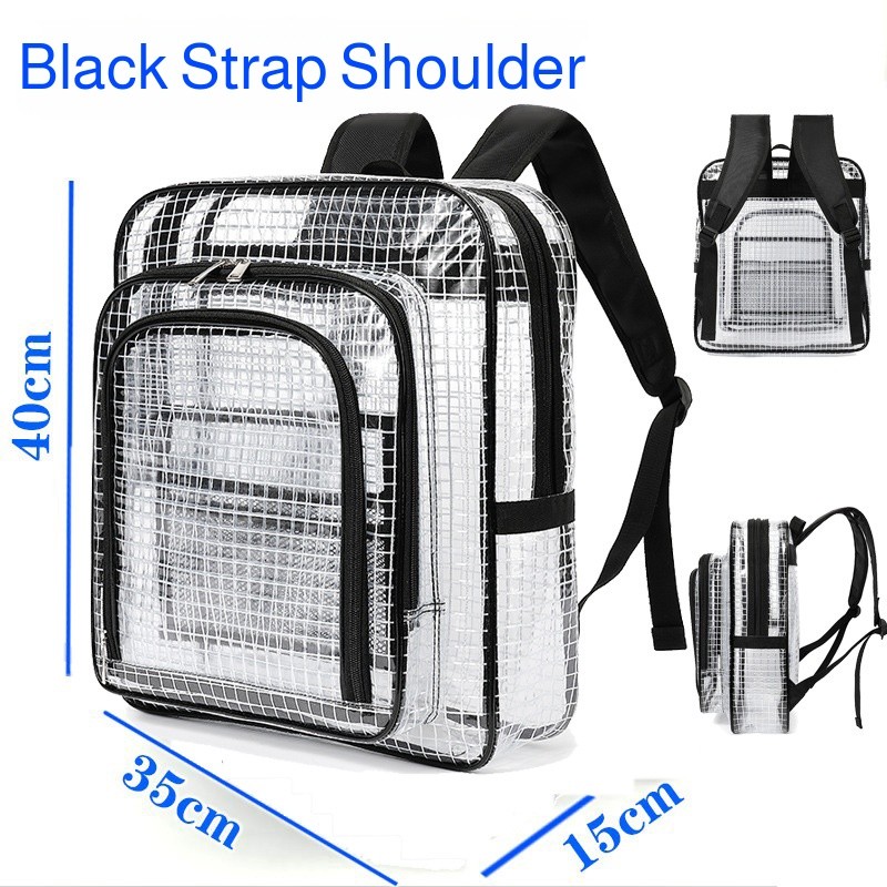 【Anti-Static/Transparent Mesh】Cleanroom Backpack PVC Tool Bag With Dust ...