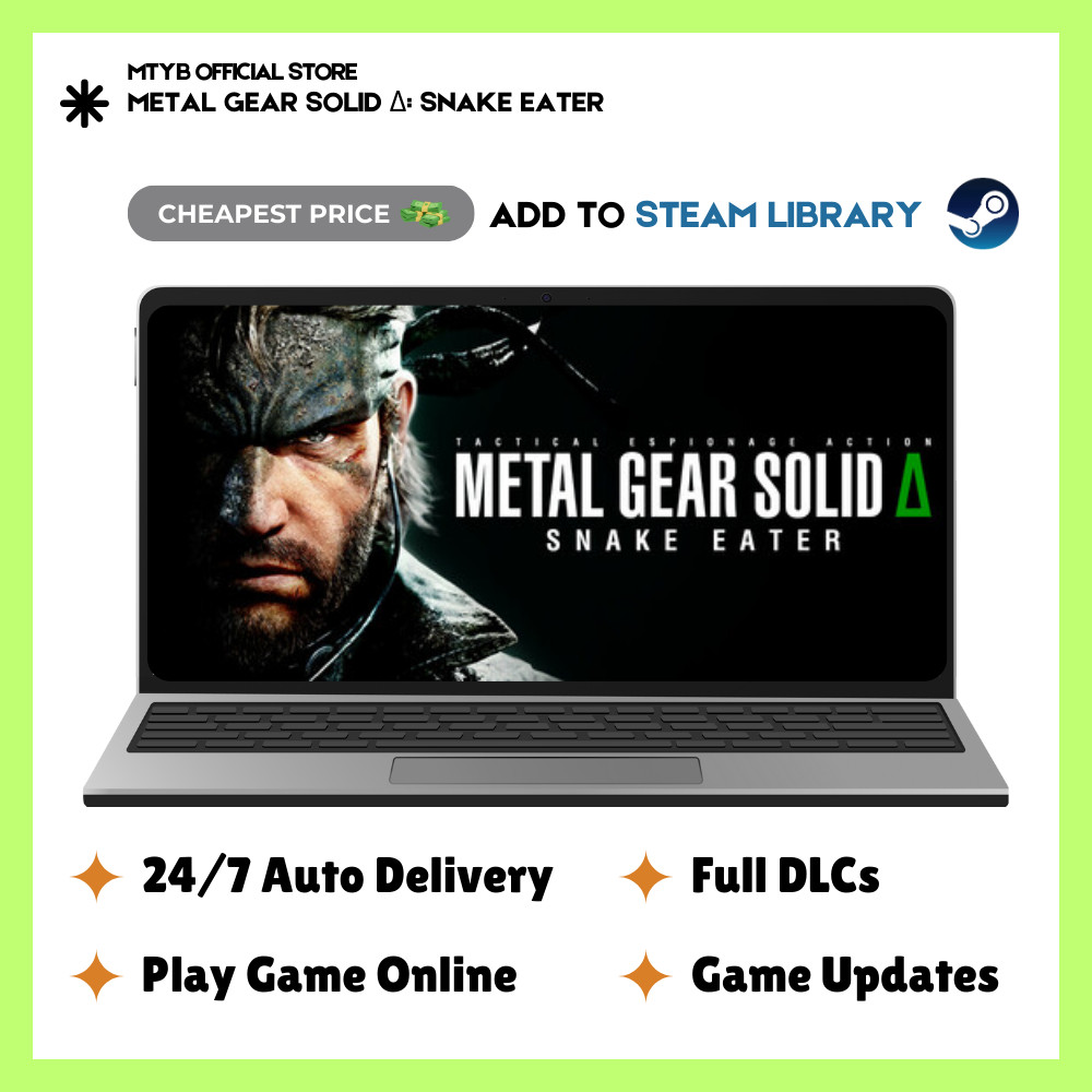 [PLAY NOW] METAL GEAR SOLID: SNAKE EATER | MGS 3 | Own Steam Account ...