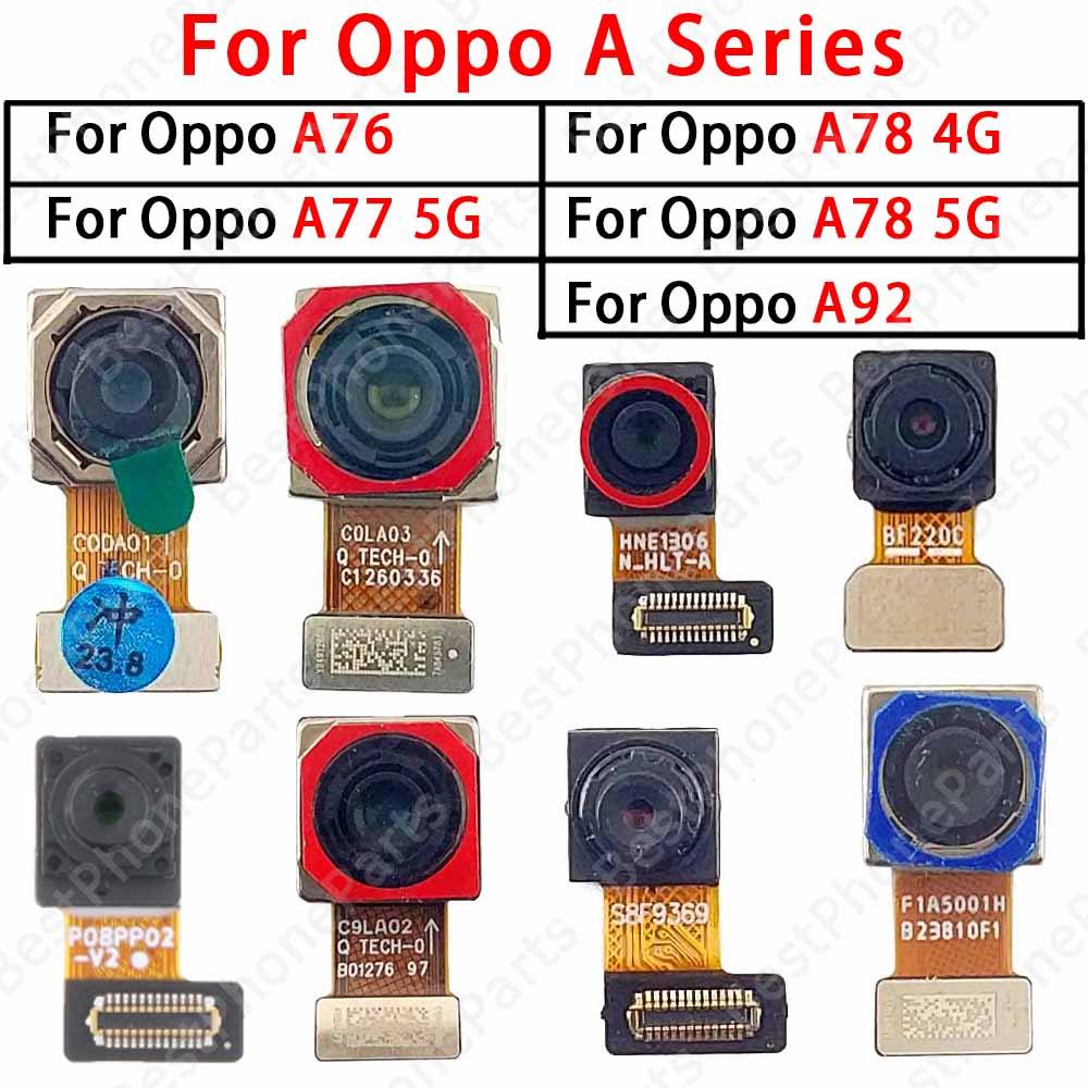 Selfie Front and Rear Back Camera For Oppo A76 A77 A78 A92 4G 5G Camera ...