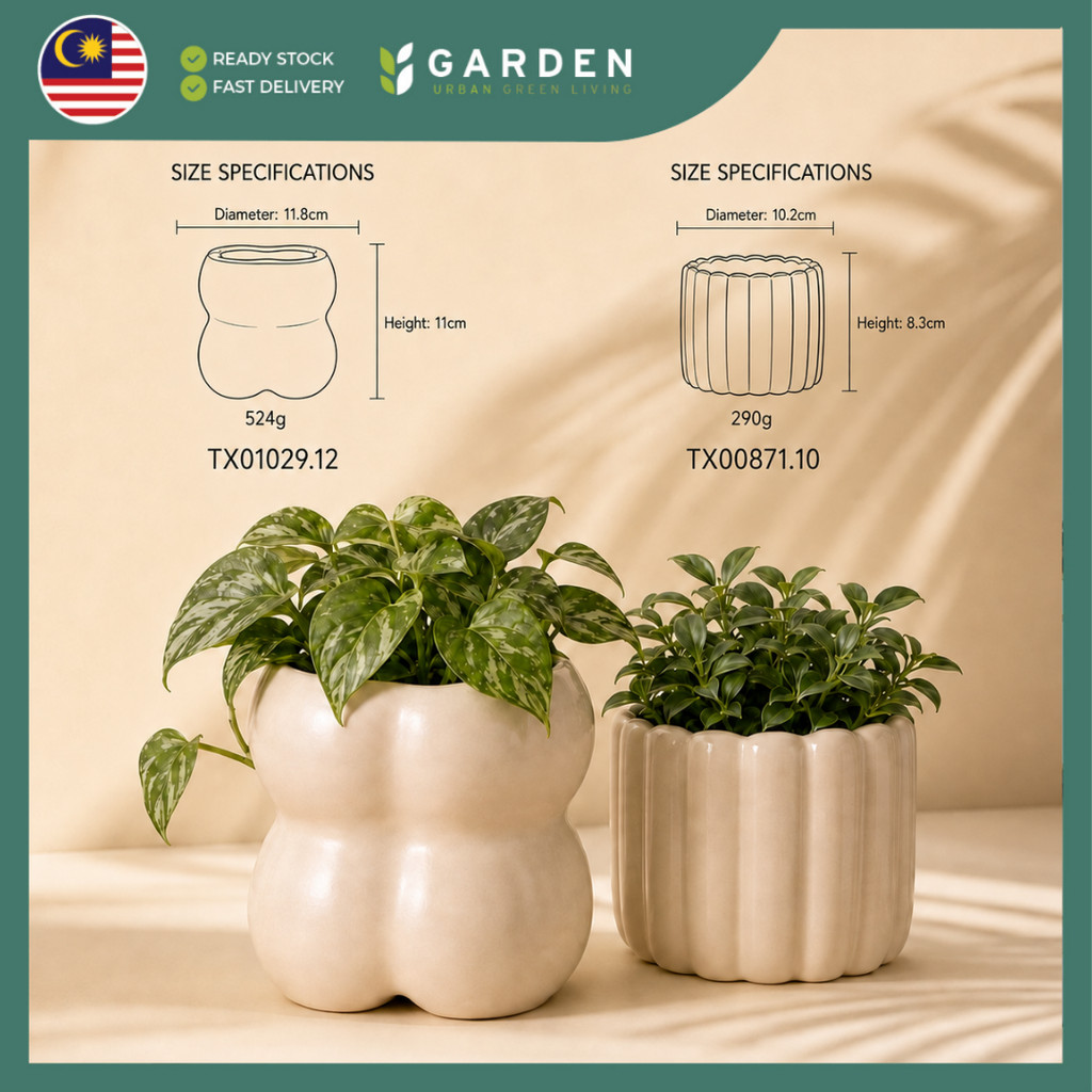 European Modern Minimalist Creative Ceramic Flower Pot Design Desktop ...