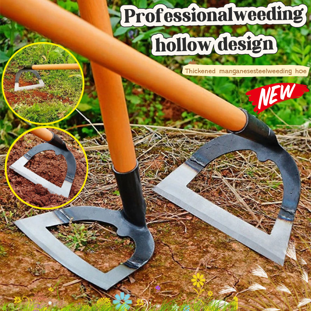 Hollow Hoe Weeding Rake Labor-saving Weeding & Loosening Soil Artifact ...