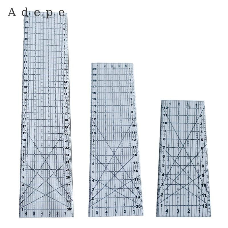 [Adepe] Rectangle Quilt Ruler Quilting Template Patchwork Domestic ...