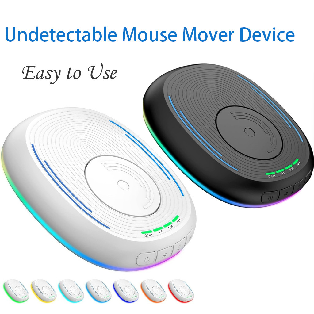 Breathing Light Mouse Wiggler, ON/Off Switch, Mouse Jiggler ...