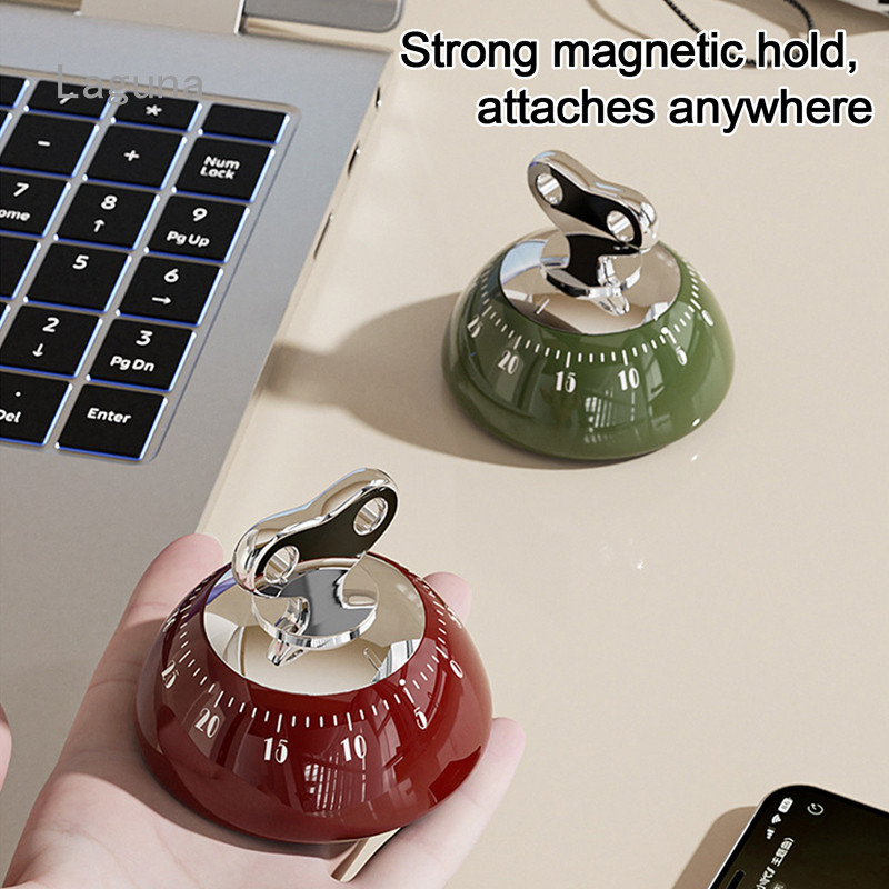 【Laguna】 60 Minutes Countdown Alarm Clock Magnetic Self Discipline ...