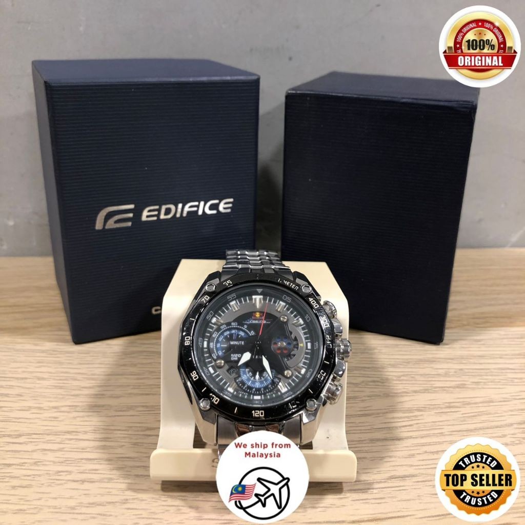 Casio Edifice EF-550RBSP Red Bull Racing Watch 100% Original Use ...