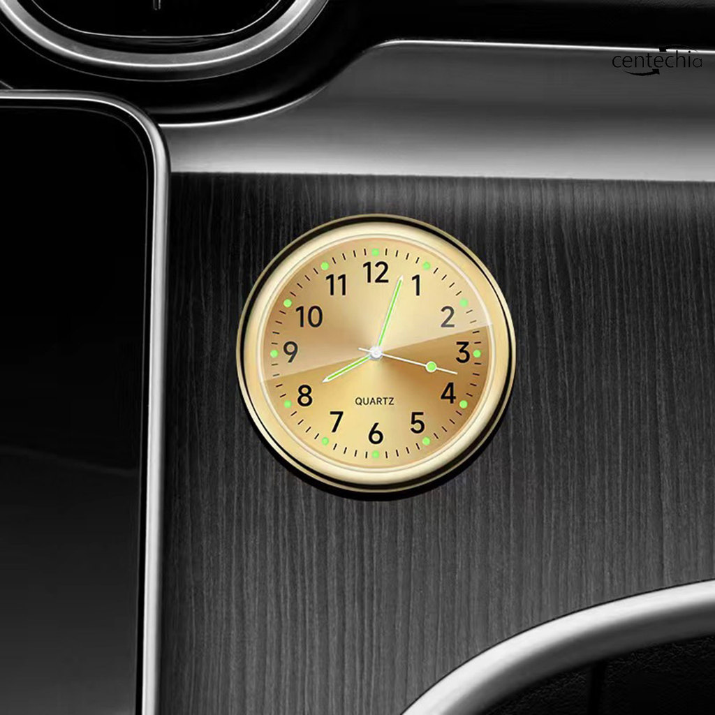 Stick On Dashboard Car Clock Car Interior Dashboard Mini Clock For ...