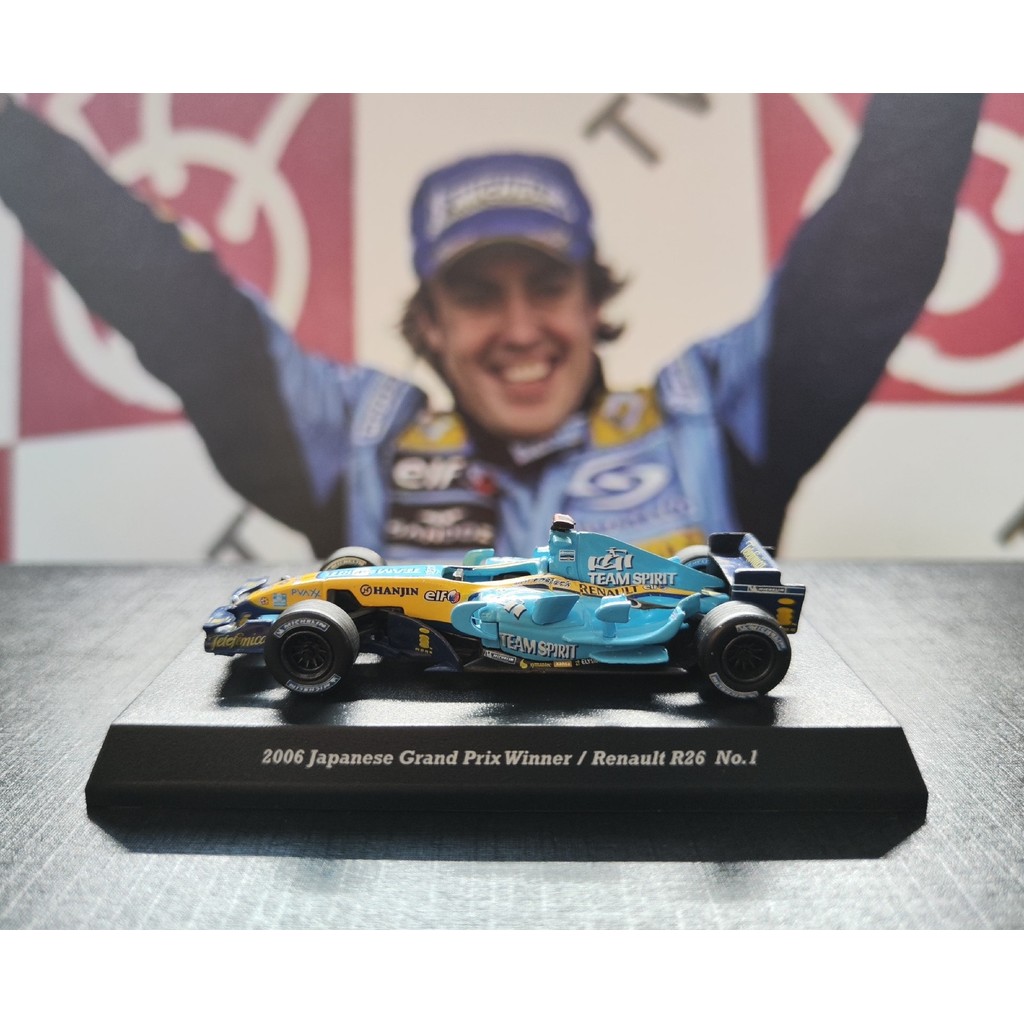 Miniature F1 Renault R26 Alonso – Neuf – Modèle Réduit Voiture De Course