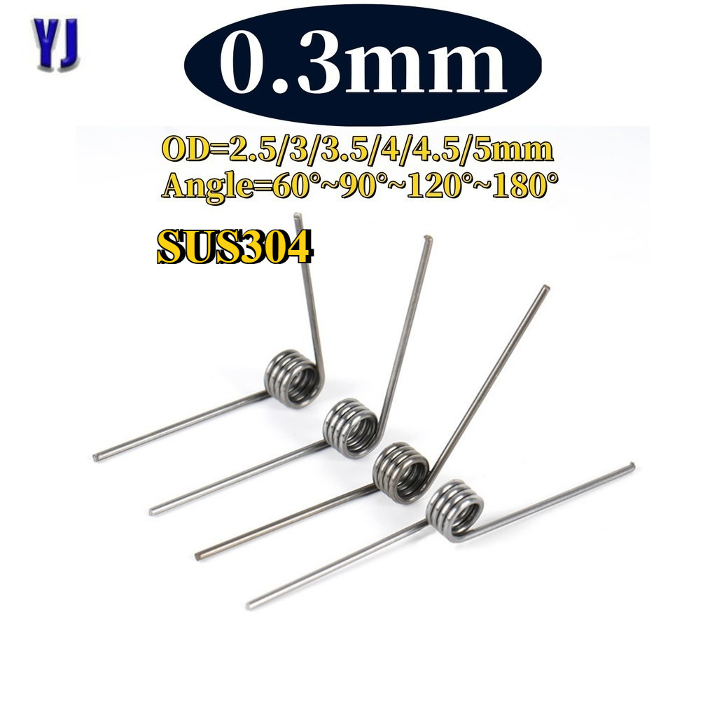 SUS304 0.3mm Vape Coil Wire OD2.5-5mm Angle 60-180° RDA RTA Atomizer  Parts(WDY-XDT-MY)