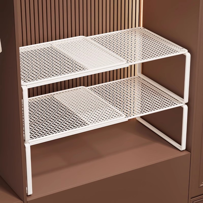 Retractable Wardrobe Layered Handy Tool Storage Rack Clothes Cabinet ...