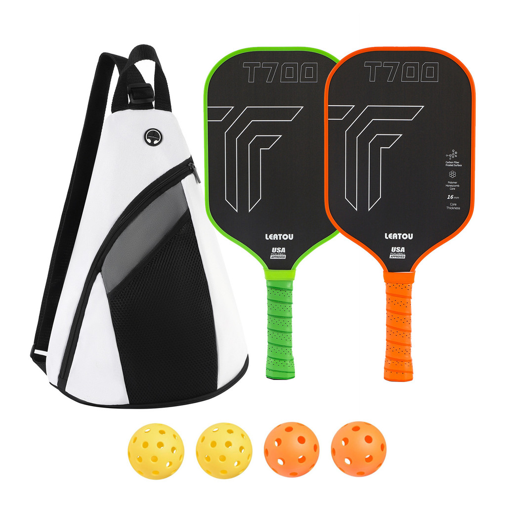Carbon Fiber Pickleball Racket Offensive Hitting Training Racket ...
