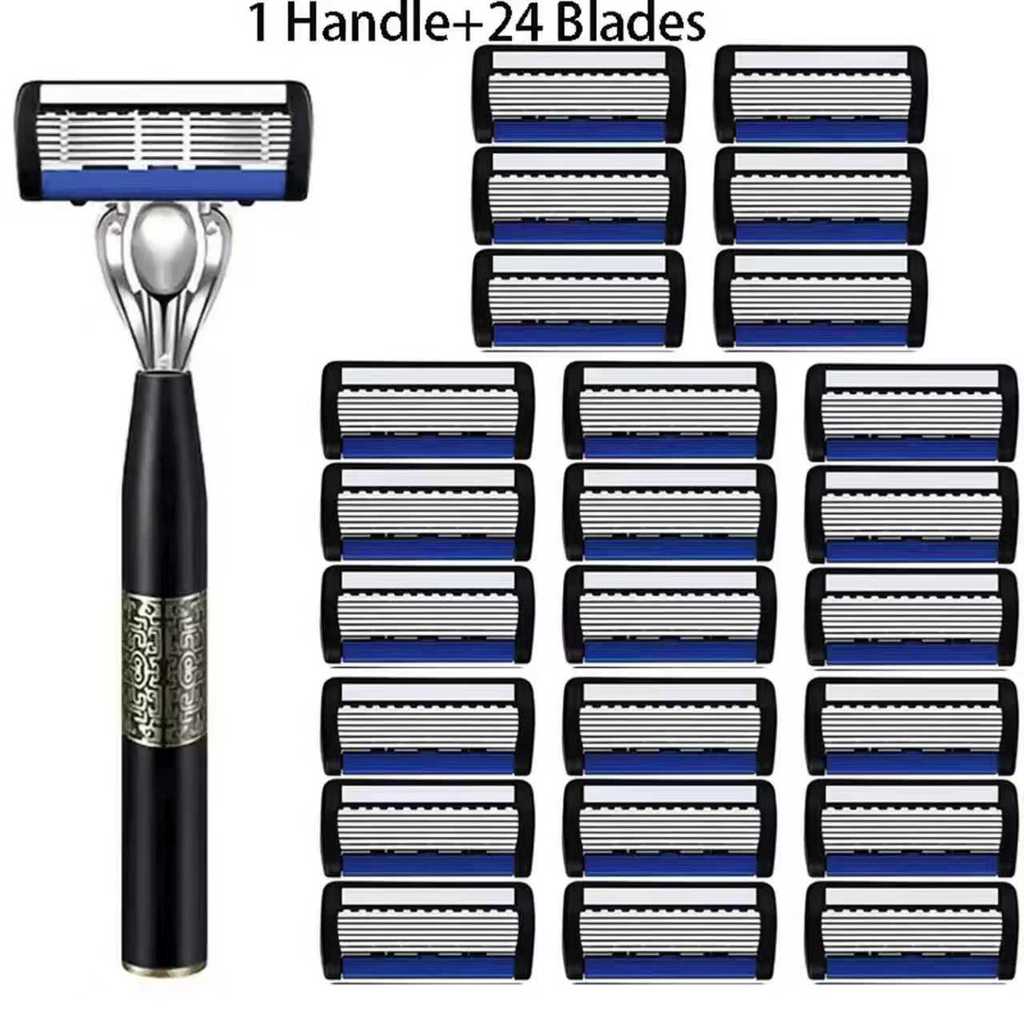 Six-Layer Razor Manual Upgrade Layer Blade Shaver 6-Layer Razor ...