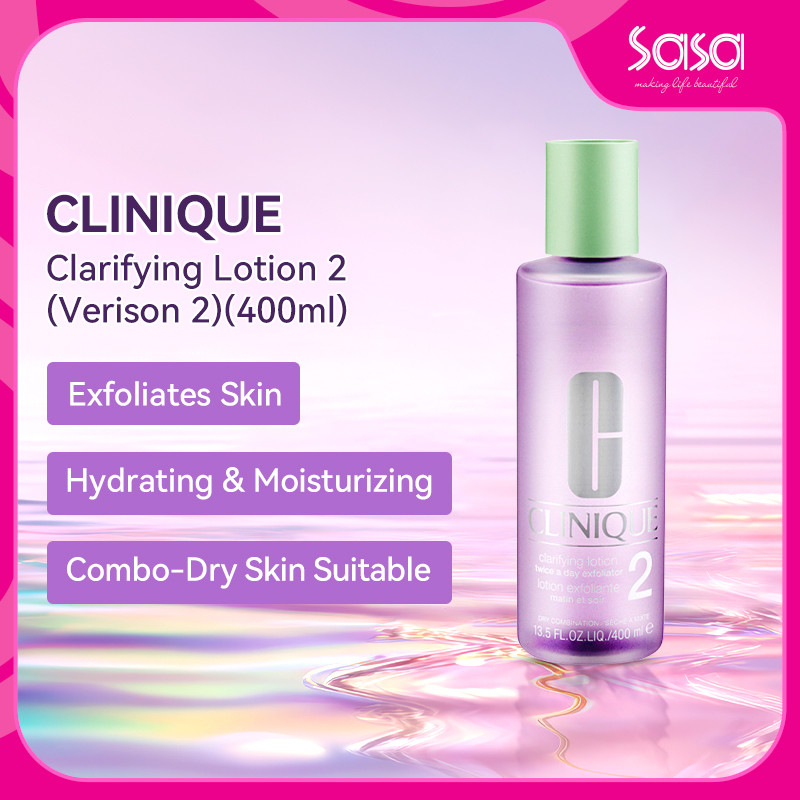 CLINIQUE Clarifying Lotion 2 (Verison 2) (400 ml) | Shopee Malaysia