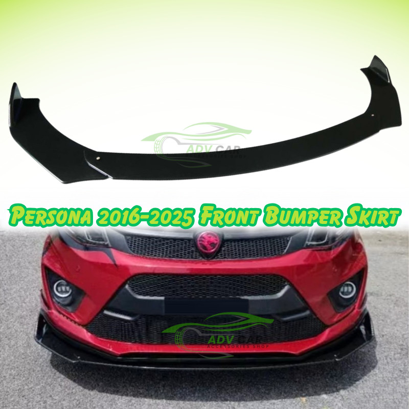 Proton Persona 2016-2025 Front Bumper Diffuser Lip Wrap Angle Splitters ...