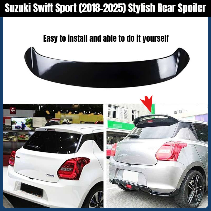 Suzuki Swift Sport (2018-2025) Stylish Car Rear Spoiler Car Accessories ...
