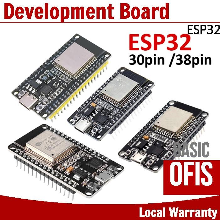 Arduino NodeMcu IoT ESP32 WIFI and BLUETOOTH Development Board | Shopee ...