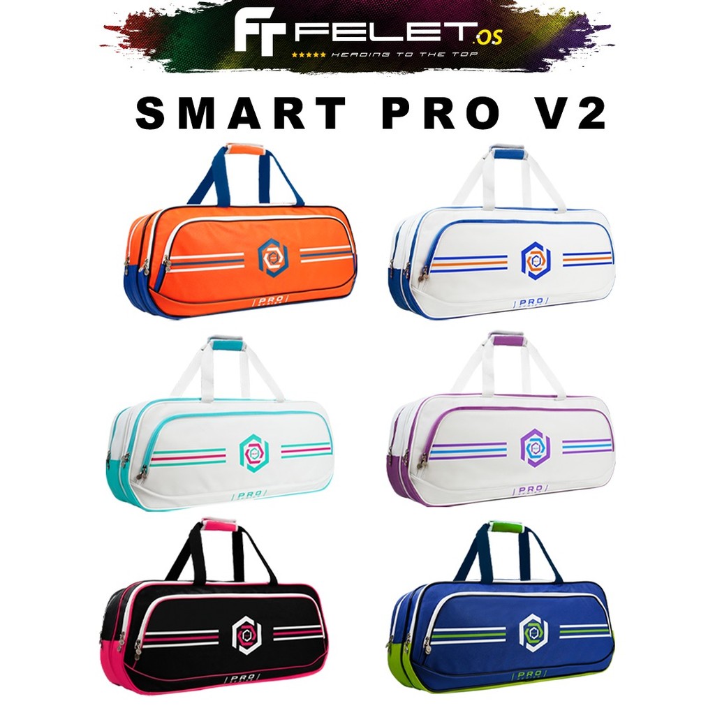 FELET SMART PRO V2 Tournament Bag Thermal Bag Badminton Bag 100% ...