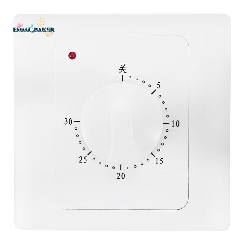 Ac 220V 10A 30Min Countdown Timer Switch Electric Digital Time Plug ...