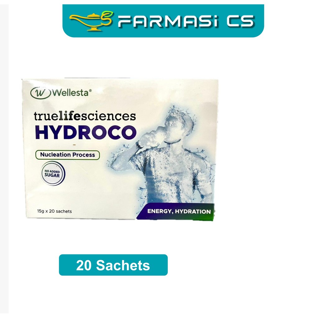 Truelifesciences Hydroco 20 Sachets x 15g (1 BOX) EXP:08/2027 ...