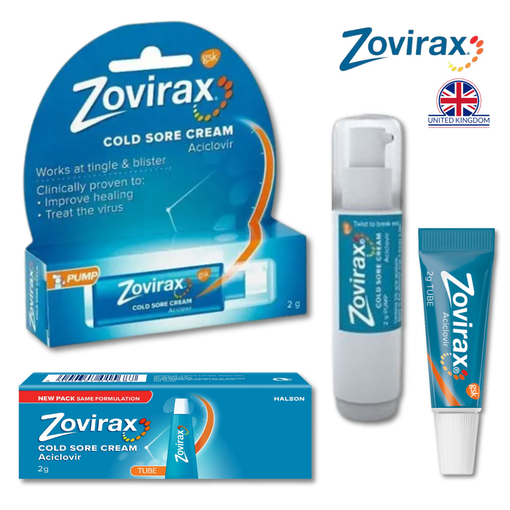 Cold Sore Treatment Cream | Pump Dispenser | Tube | 2g | Shopee Malaysia