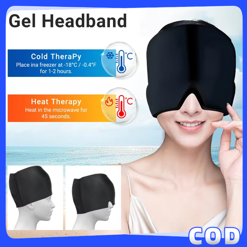 Migraine Cap Gel/Effective!Migraine Relief Cap/Headache Relief Cap for ...