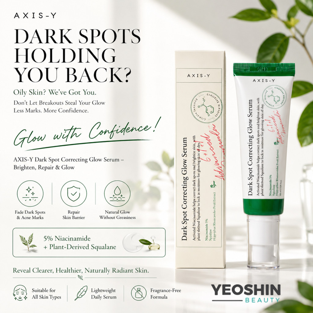 Axis Y Dark Spot Correcting Glow Serum 5ml / 50ml | Shopee Malaysia
