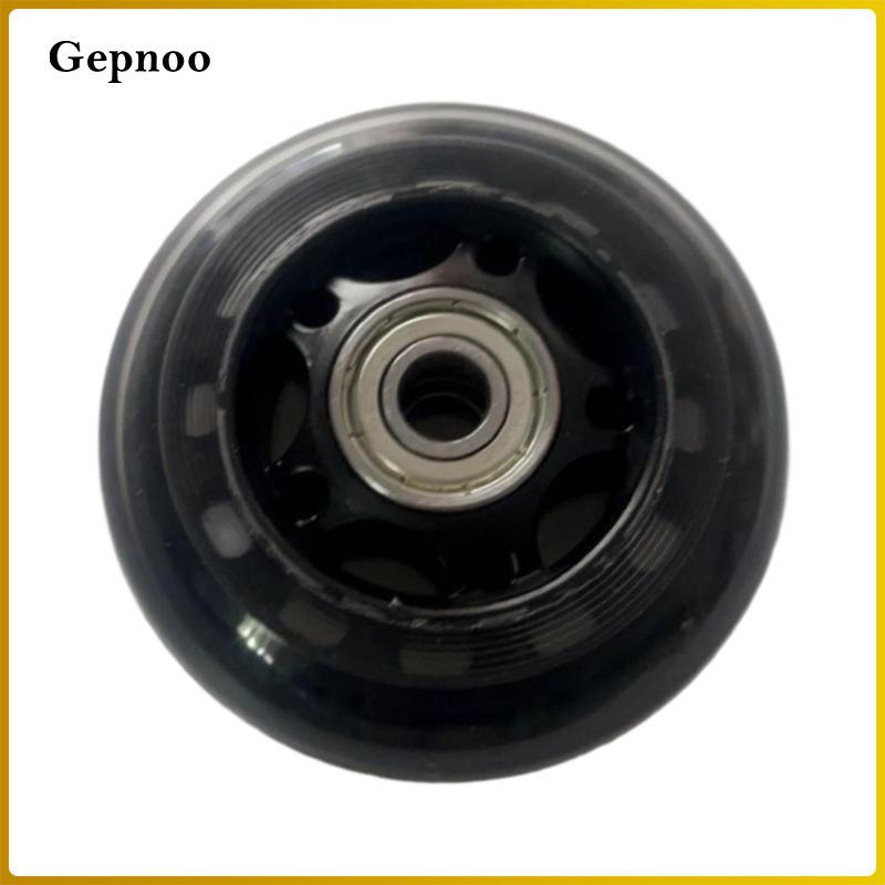 Gepnoo Durable Plastic Rowing Machine Seat Wheel Sturdy Rollers Gym ...