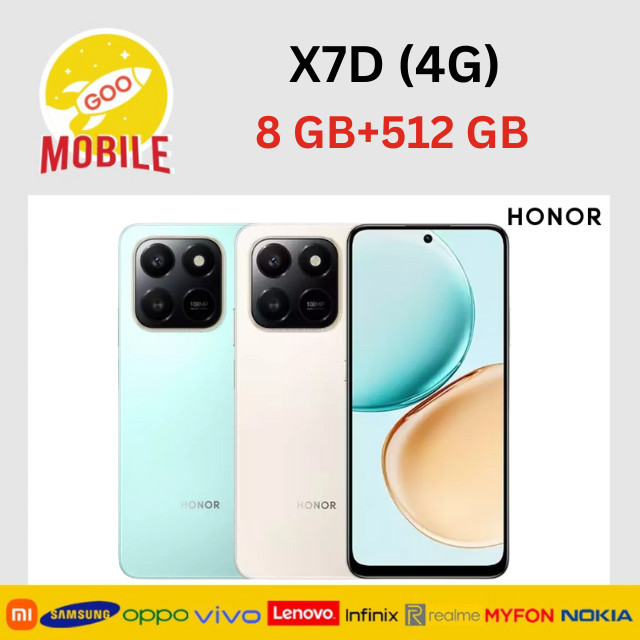 HONOR X7D 4G (8GB+512GB) 6.77