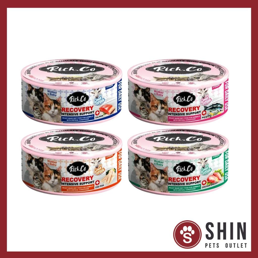 Rich.Co Recovery Intensive Support 170g - with Goat Milk Cat Canned ...