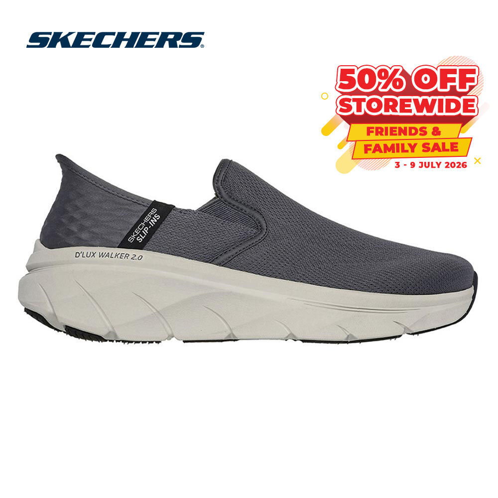 Skechers Men Slip-ins Sport D'Lux Walker 2.0 Reeler Casual Shoes ...