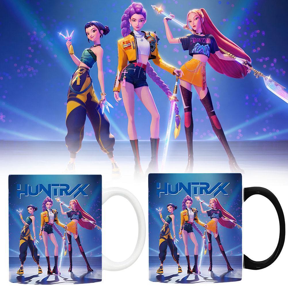 Kpop Demon Hunters Cup Huntrix Saja Boys Mug Gift Souvenir Kpop ...