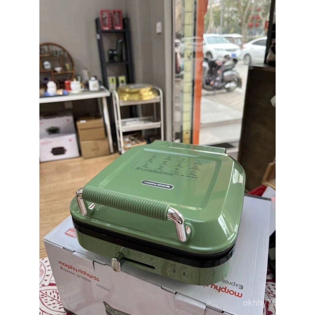Mofei MR8600 Griddle Elektrik Pemanas Dua Sisi Pembuat Sarapan Sandwic ...