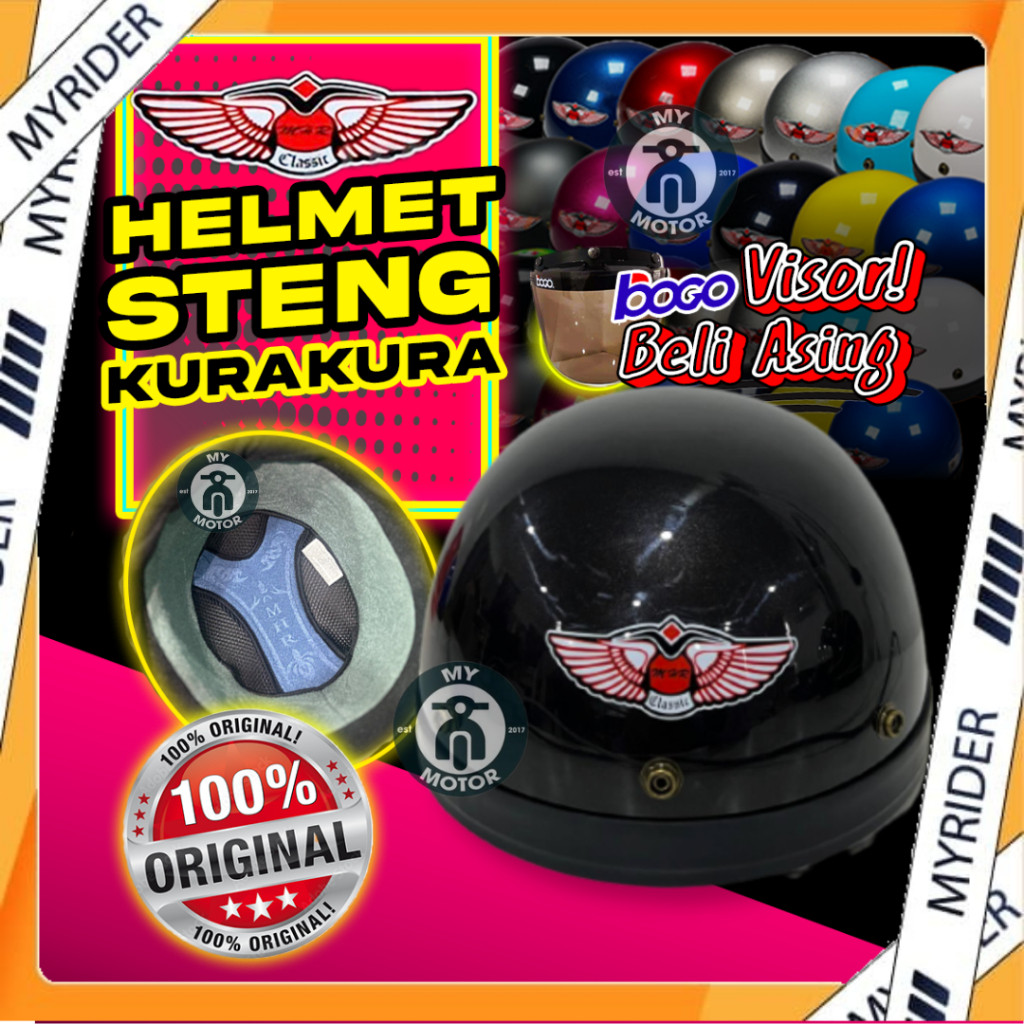MYRIDER ORI MHR Helmet Motor Helmet Steng Helmet Mhr Original 100% Mhr ...