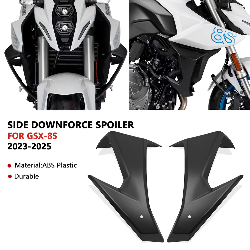 2017-2020 Motorcycle Downforce Naked Frontal Spoilers Winglet - View #7