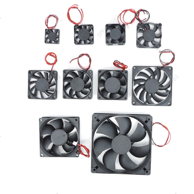 Brushless 2PIN DC Cooler Fan 30mm 40mm 50mm 6010 6cm 80mm 120mm For ...
