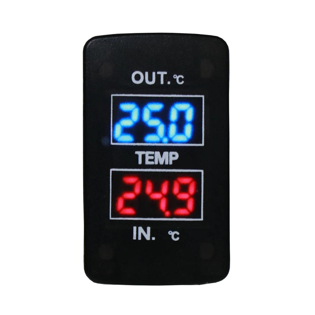 Dual Temperature Display Inside And Outside The Car Dual Temperature ...