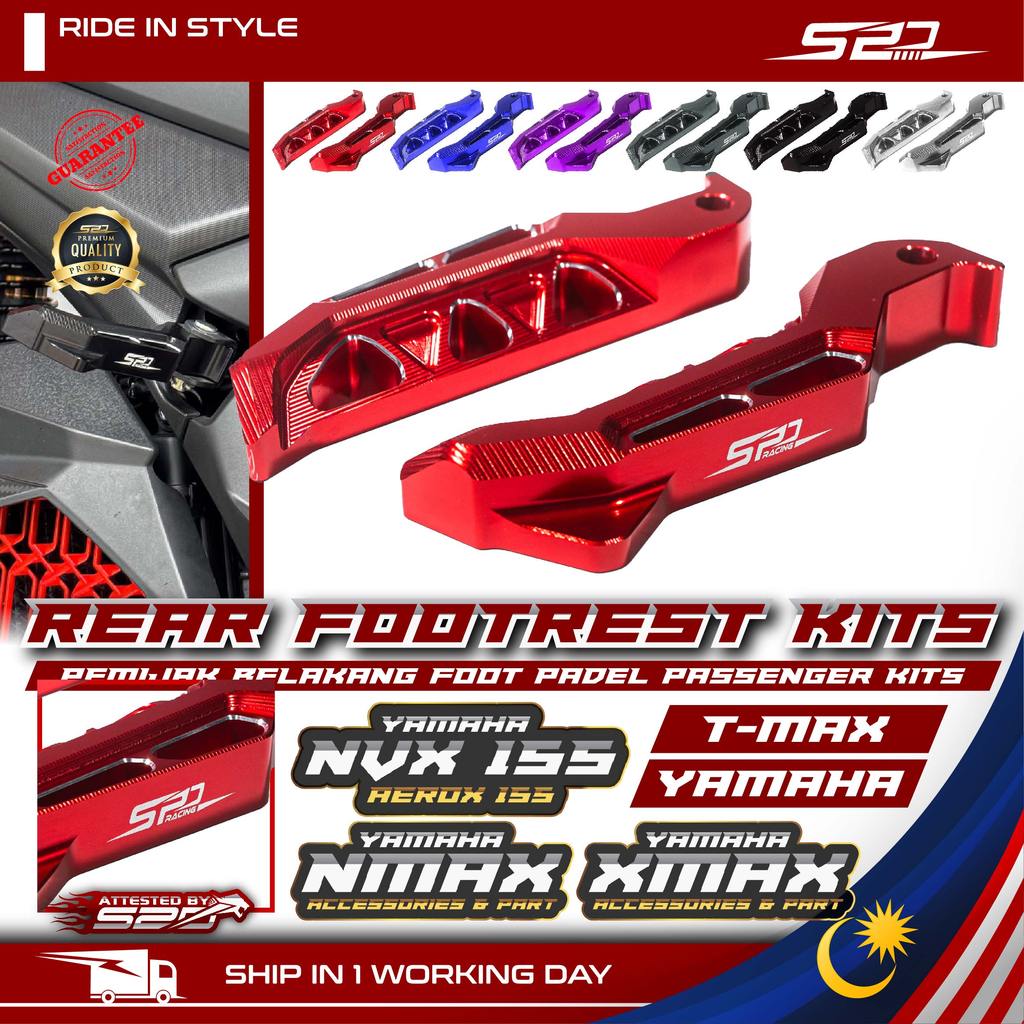 Rear Footest SPD S2D Racing NVX NMAX XMAX TMAX Pemijak Kaki Belakang ...