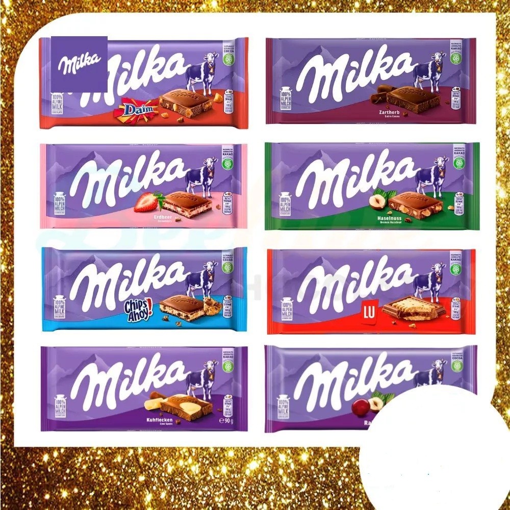 Milka Chocolate Bar Family Range 100g (Made in EU) | Shopee Malaysia