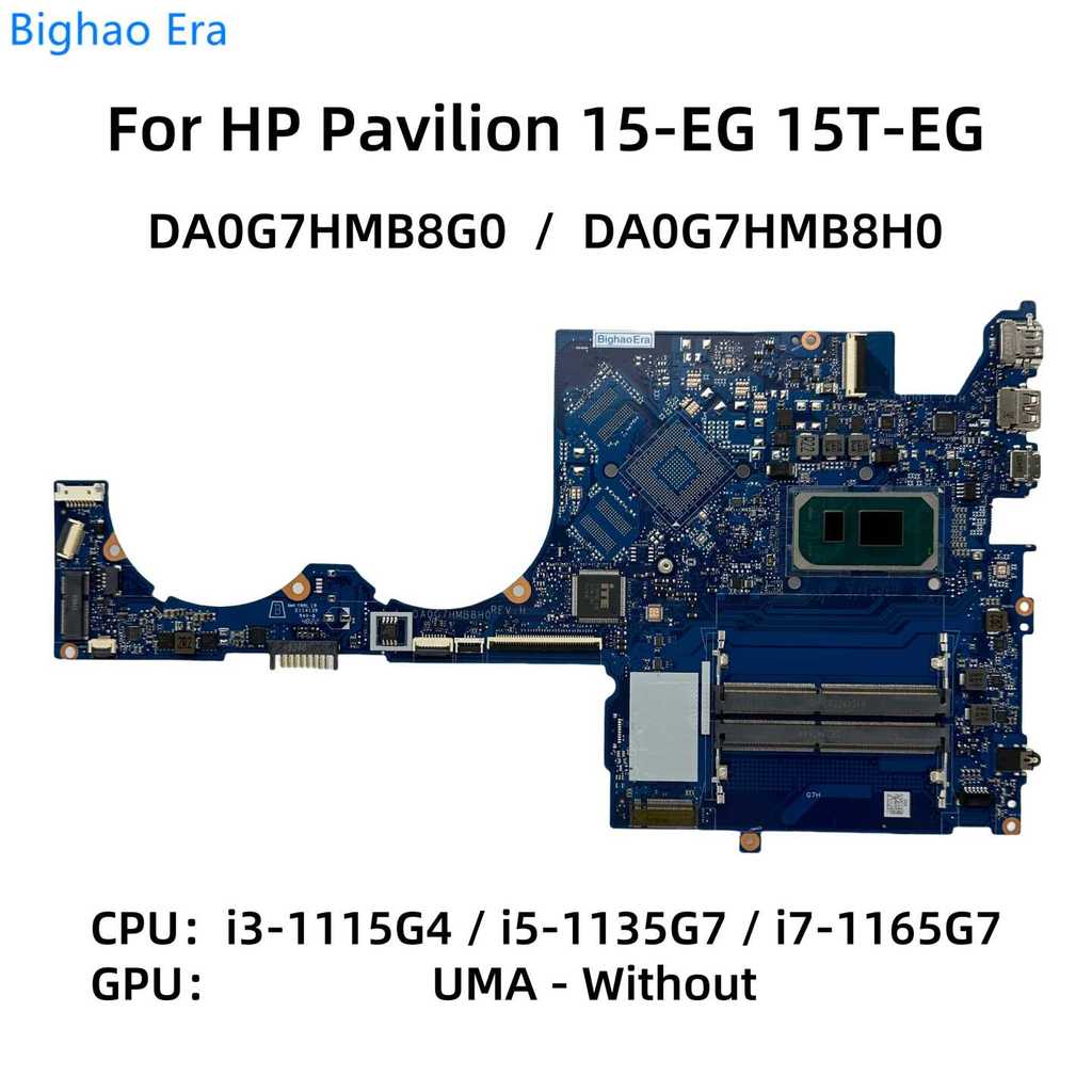 CARTE MÈRE DA0G7HMB8G0 pour HP 15-EG0048NF + Intel I5-1135G7 à réparer EUR 31,41 - FR