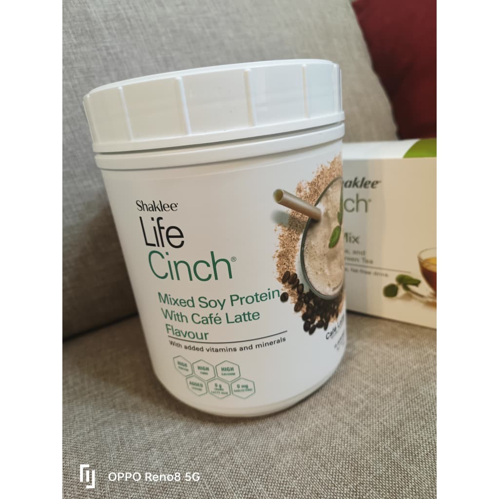 100% Original Shaklee Life Cinch Mixed Soy Protein Chocolate/Cafe Latte ...