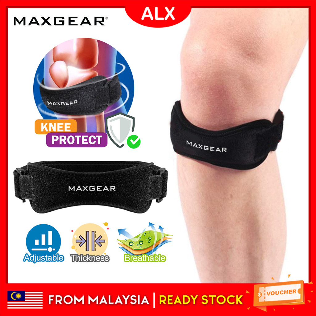 ALX MAXGEAR Knee Support Adjustable Patella Knee Guard Protection ...