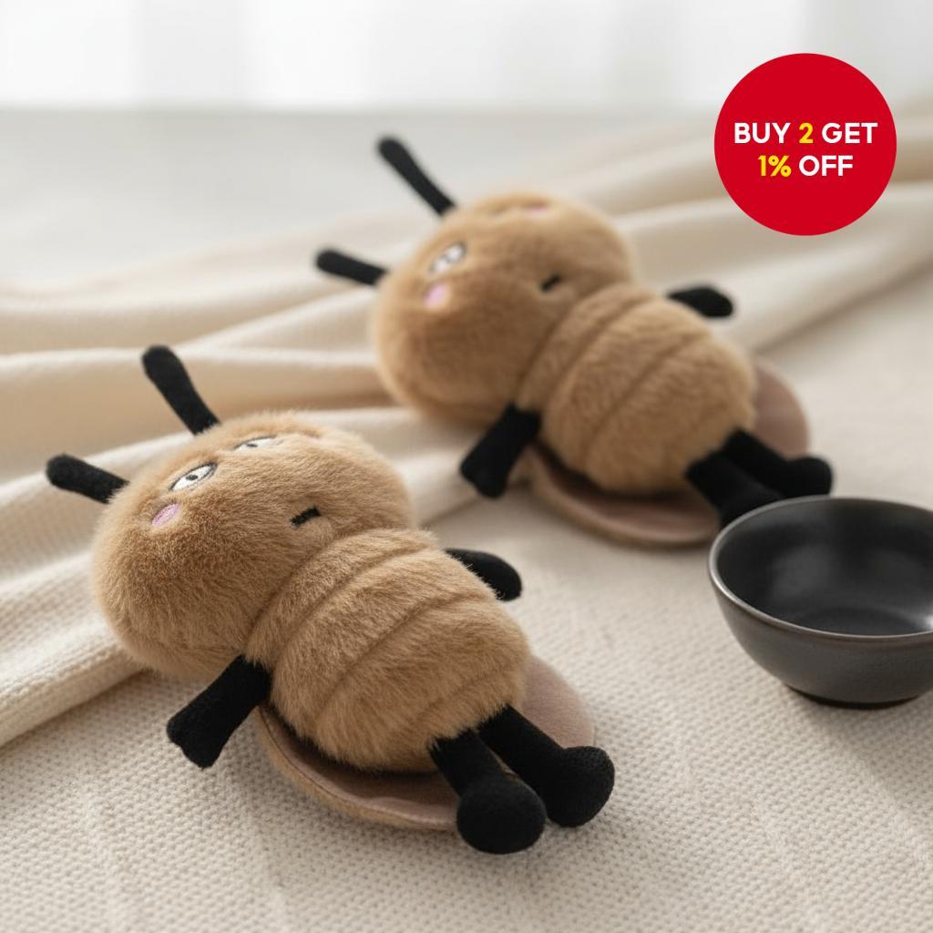 Ugly Cute Cockroach Plush Doll, 25cm Xiaoqiang Stuffed Toy, Parody ...