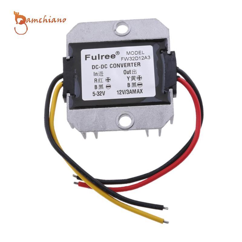 Wasserdichter 12v (5-32v) Bis 12v 3a 36w Dc Spannungs Stabilisator Für Auto - Buy Product on