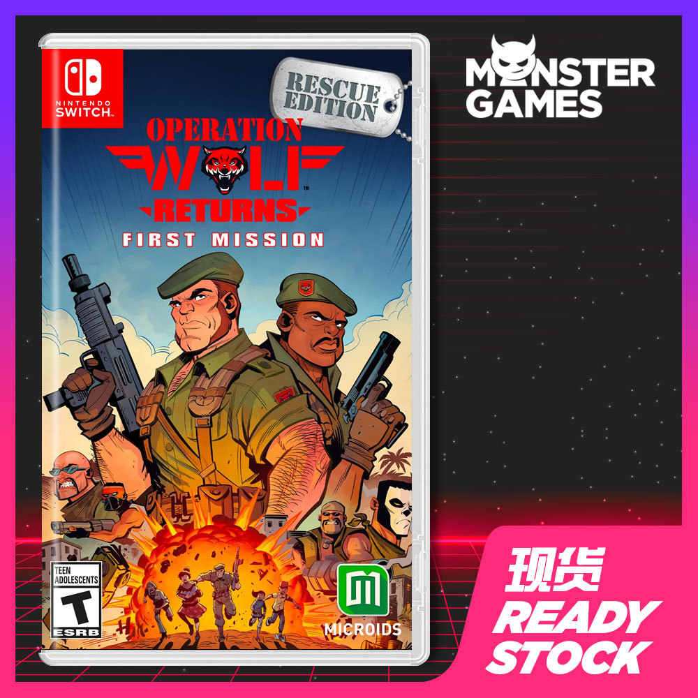 Nintendo Switch Operation Wolf Returns: First Mission [中文/English ...